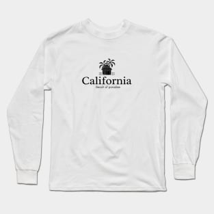 California beach of paradise t-shirt Long Sleeve T-Shirt